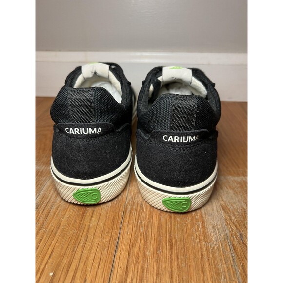 Cariuma Vallely Shoes Mens Size 6.5 Black Canvas Skate Sneakers 421409B06W main image 7